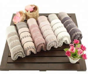 Set 6 Prosoape 50x90 Saheser Bombeli (Bumbac 100%) - Img 3