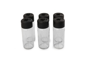 Set borcane pentru condimente, 6 bucati Star Transparent 6x6x10 cm - Img 3