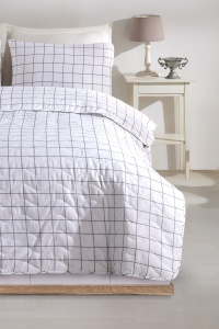 Set Cuvertura Pat Dublu Model Artus Grey - Img 2