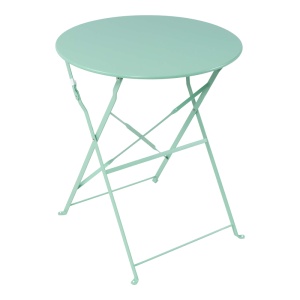 Set masă și scaune Bistro, 3 piese, verde mentă - Img 4