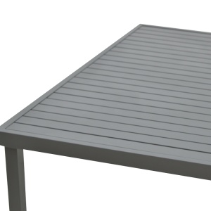 Set masă și scaune de exterior, 7 Piese, Model Naoki-Kliton, Antracit, 150x80x74 cm - Img 10