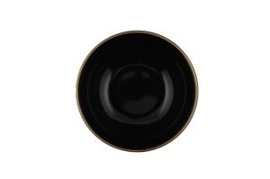Set veselă din ceramică, 24 bucati Ravvine Negru 26x26x1 cm - Img 7