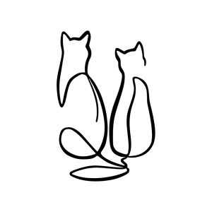 Tablou metalic Couple Negru 72x0.15x48 cm - Img 4