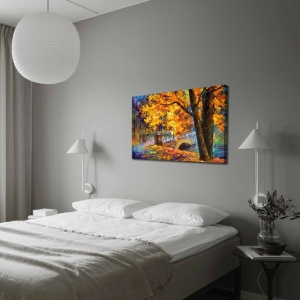 Tablou Rainbow Canvas Multicolor 70x100x3 cm - Img 2