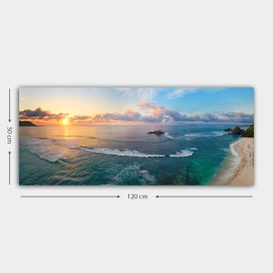 Tablou Spectra Vistas Multicolor 50x120 cm - Img 3