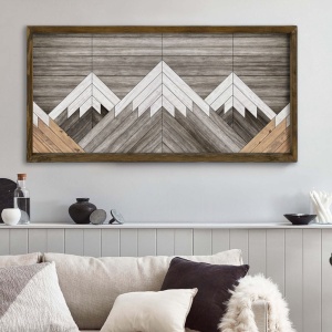 Tablou TAH035 Multicolor 120x60 cm - Img 1