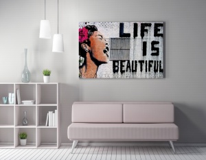 Tablou WY132 Multicolor 50x70x2 cm - Img 2