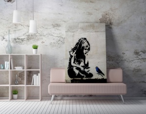 Tablou WY49 Multicolor 70x100x2 cm - Img 2