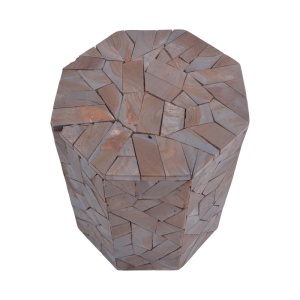 Taburet Sity, gri, 32x40 cm - Img 2