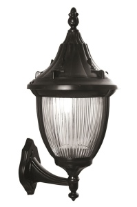 Aplica de perete exterior M1 Negru 35x35 cm - Img 1