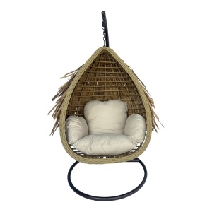 Balansoar de Gradina Model Varur, Natural/Maro , 120x105x195 cm
