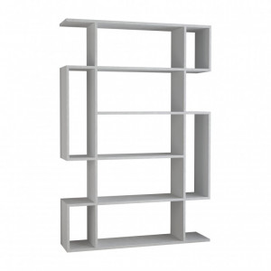 Biblioteca Model Mito, Alb, 110x161x25.5 cm - Img 2
