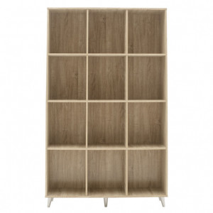 Biblioteca Pako World, Model Firenze, 107x28x28x178 cm, Stejar sonoma - Img 2