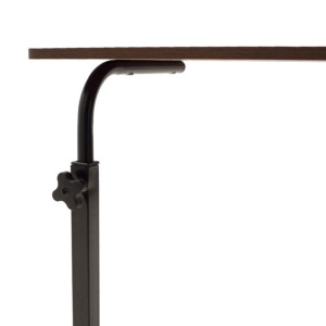 Birou ajustabil Pako World, model Piper, 60x69-90x40 cm, Stejar inchis/Negru - Img 5
