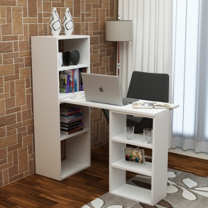 Birou Last Alb 90x70x40 cm - Img 1