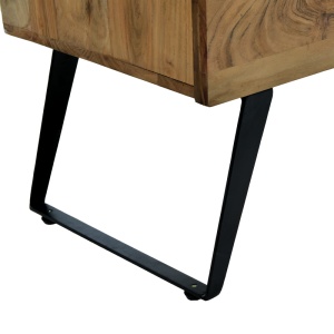 Bufet - Comodă Living Imena Cabinet, natur, 148x43.5x86 cm - Img 8