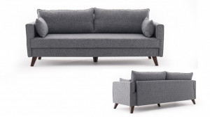 Canapea 3 Locuri Bella Sofa For 3 Pr Gri - Img 7