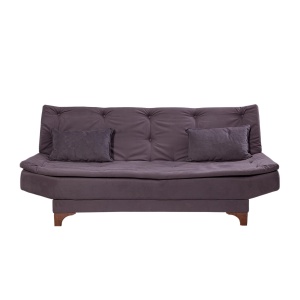 Canapea extensibila cu 3 locuri Model Kelebek, Antracit - Img 7