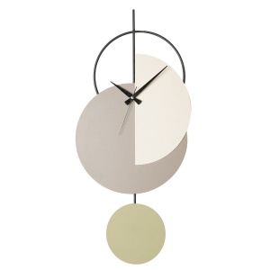 Ceas de perete decorativ Madeco Verde 68x31 cm - Img 3