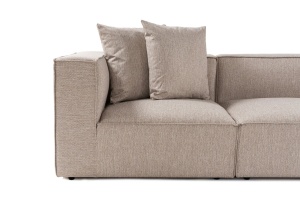 Colțar dreapta Sora Bej 430x75x102 cm - Img 10