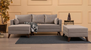 Coltar Extensibil Bella Cream - Img 1