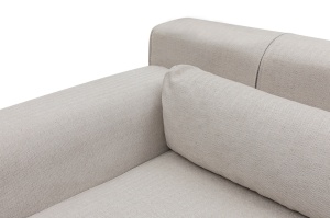 Colțar modular Jivago Bej 198x308x78 cm - Img 2