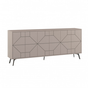 Comoda Model Dune, Bej, 184x35x77.4 cm - Img 5
