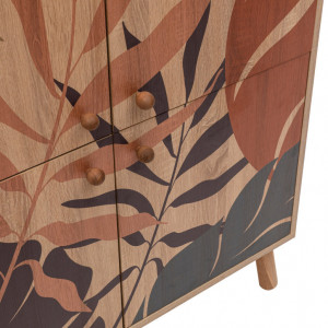 Comoda Model Palm, Multicolor, 95x36x111 cm - Img 4