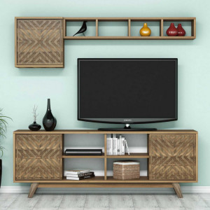 Comoda TV İnci - Walnut - Img 1