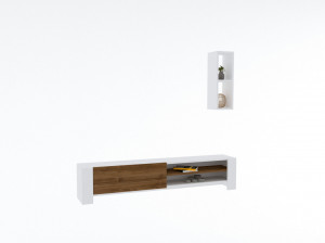 Comoda TV Naz - Walnut - Img 2