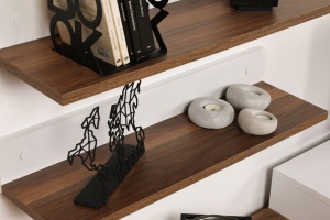 Comoda TV Nirvana - Teak, Alb - Img 10