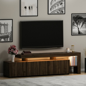 Comoda TV Salvador, Model Beliz, 192x53x37 cm, Nuc - Img 12