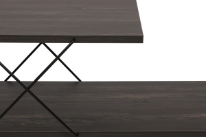 Comoda TV Salvador, Model Street, 120x40x30 cm, Maro inchis - Img 10
