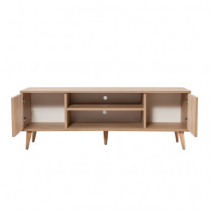 Comoda TV Salvador, Model TRUVA-121, 140x50x40 cm, Multicolor - Img 7