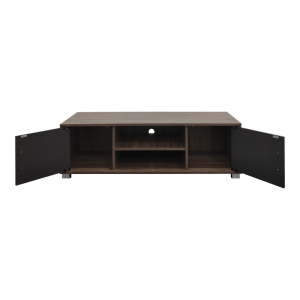Comodă TV Serank, stejar/anthracite, 120x40x40 cm - Img 3