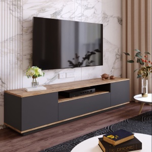 Consola TV Fr7 Verde 180x44.6x44.5 cm - Img 2