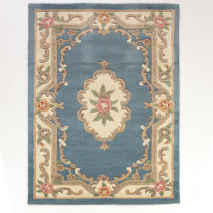 Covor Aubusson Albastru 75X150 cm, Flair Rugs - Img 2
