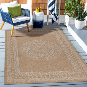 Covor Dhaka Bej V4 80x150 cm - Img 2