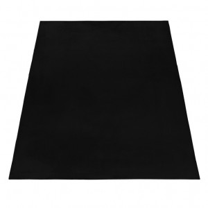 Covor Pouffy V1 Negru 140 x 200cm - Img 3