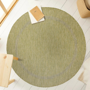 Covor Relax V1 Verde 120 x 120cm - Img 1