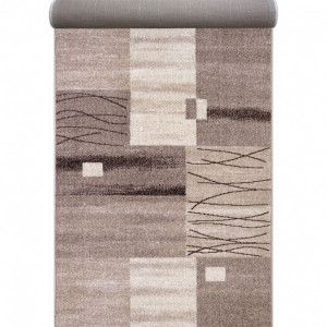 Covor Traversa Daffi 13068, Bej/Maro, 60x500 cm, 1700 gr/mp - Img 2