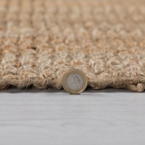 Covor traversă Jute Boucle Natural 60X300 cm, Flair Rugs - Img 6