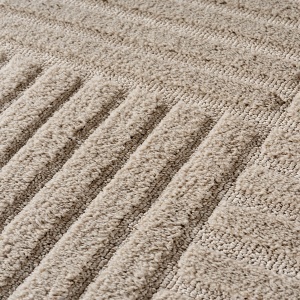 Covor VivaDeco Art V3, 140 x 200 cm, Bej, 100% Polipropilena, Fir 8 mm, 1900 g/mp, OEKO-TEX Standard 100 - Img 3