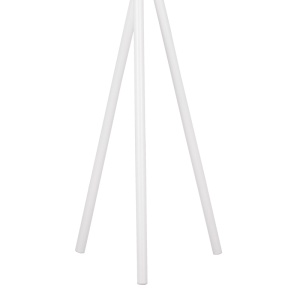 Cuier Sigar, alb/natural, 49x51x187 cm - Img 3