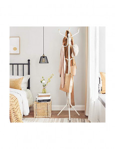 Cuier tip pom Model Zavala, Alb, 44x182 cm - Img 3