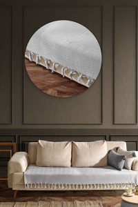 Cuvertura pentru Canapea Model Asya Light Grey - Img 1