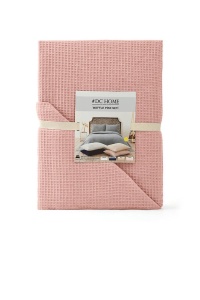 Cuvertura Pled pentru pat dublu Model Waffle Powder - Img 3