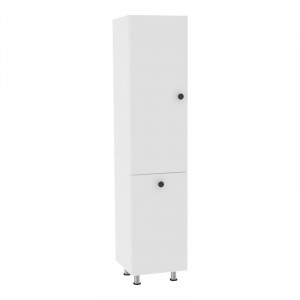 Dulap Gingo melaminat alb 33x35x159cm - Img 1
