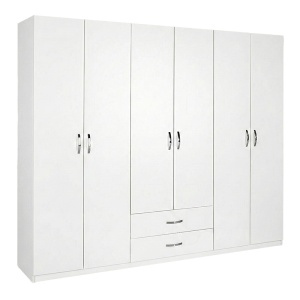 Dulap haine Dormie, alb, 206x52x213 cm