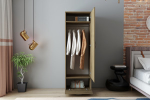 Dulap haine Model Santa, Nuc, 60x47.1x187 cm - Img 2
